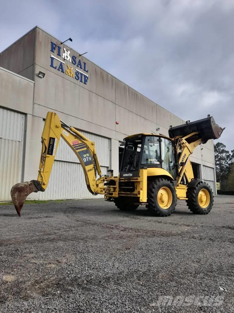 Komatsu WB97S-5 Retrocargadoras
