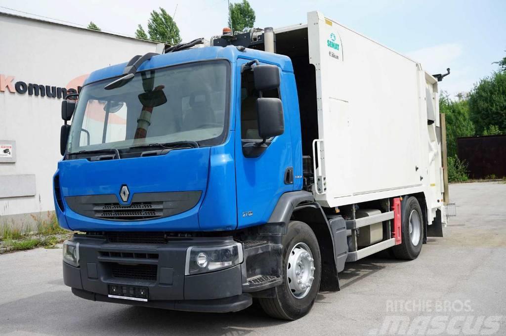 Renault Premium śmieciarka dwuosiowa Zoeller SEMAT 17m3 EU Camiones de basura