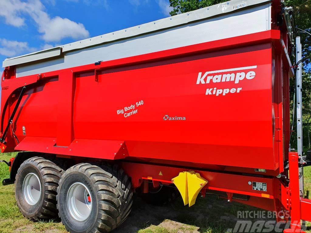 Krampe BB540 Carrier Remolque para grano