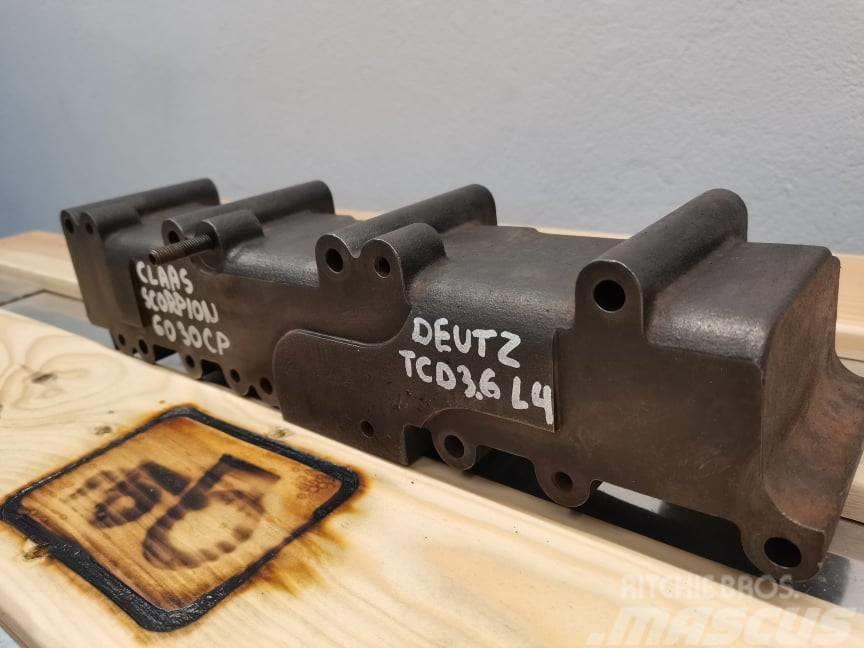 Deutz TCD 3,6 L4 {04126315R}  intake manifold Motores