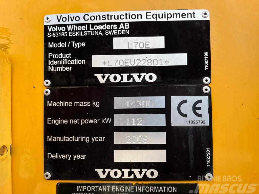 Volvo L 70 E 4x4 AC / LOADTRONIC / CENTRAL LUBRICATION Cargadoras sobre ruedas