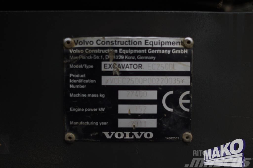 Volvo EC 250 D L Excavadoras de cadenas