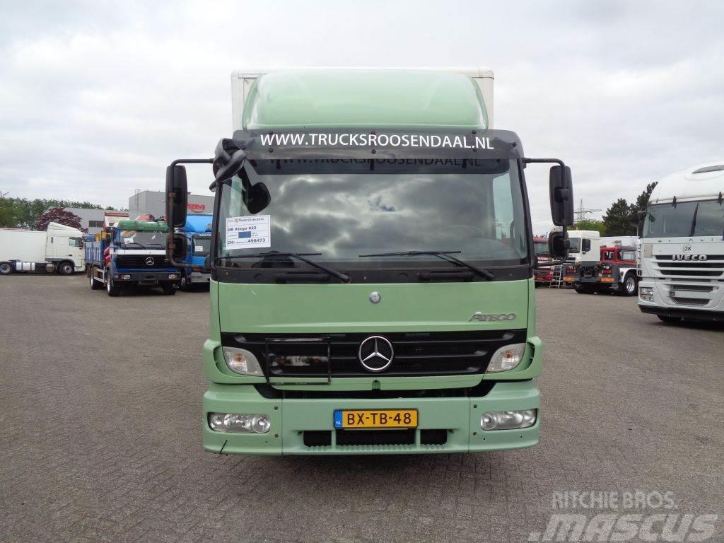 Mercedes-Benz Atego 822 Atego 822 + Euro 5 + Dhollandia lift Camiones caja cerrada