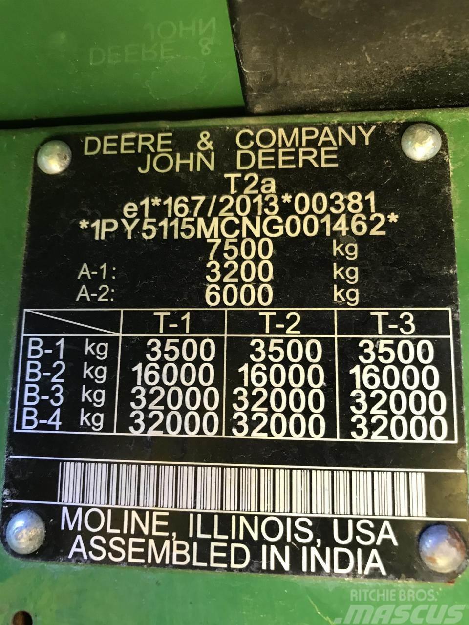 John Deere 5115M Tractores
