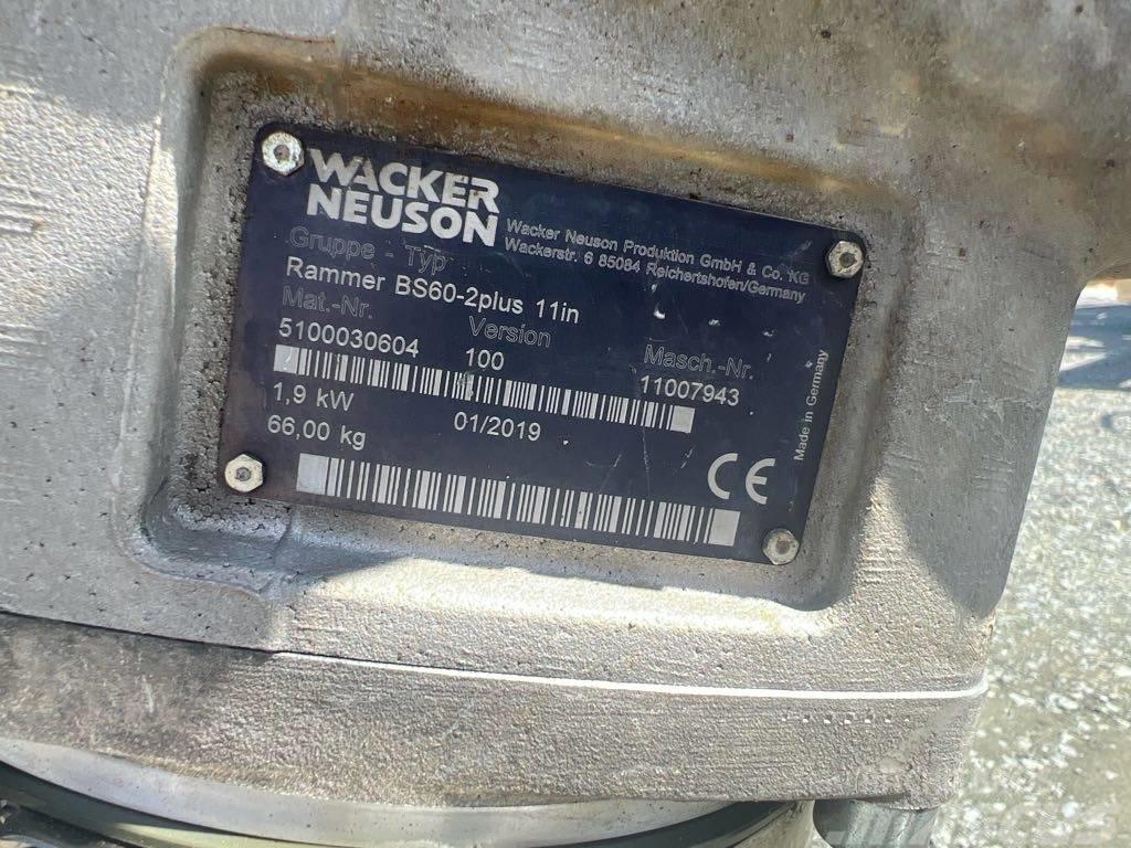 Wacker Neuson BS60-2plus 11in Pisones compactadores