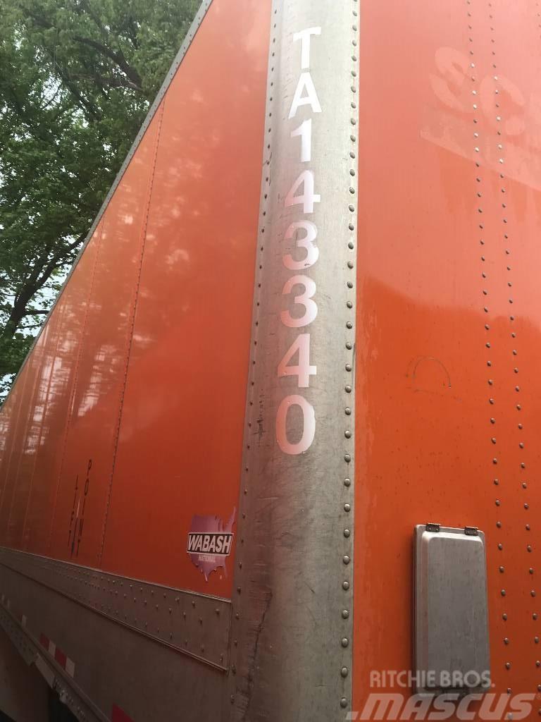 Wabash 53 ft Dry Van Trailer - Food grade Carrocería de caja