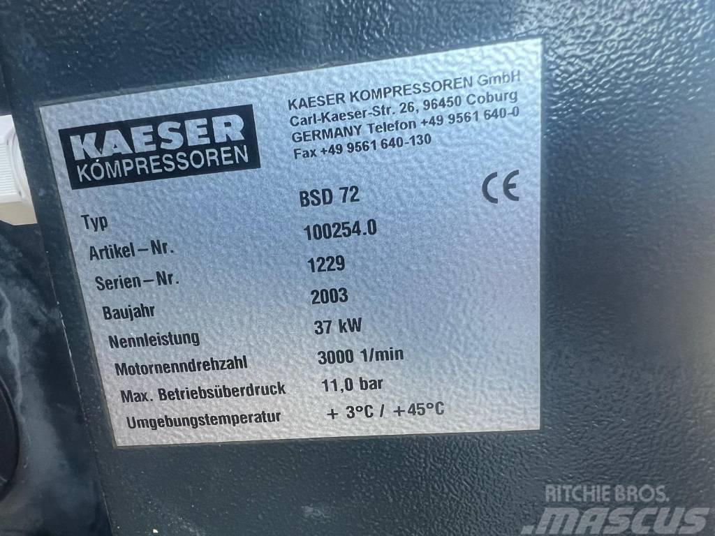 Kaeser Compressor, Kompressor BSD 72 Compresores