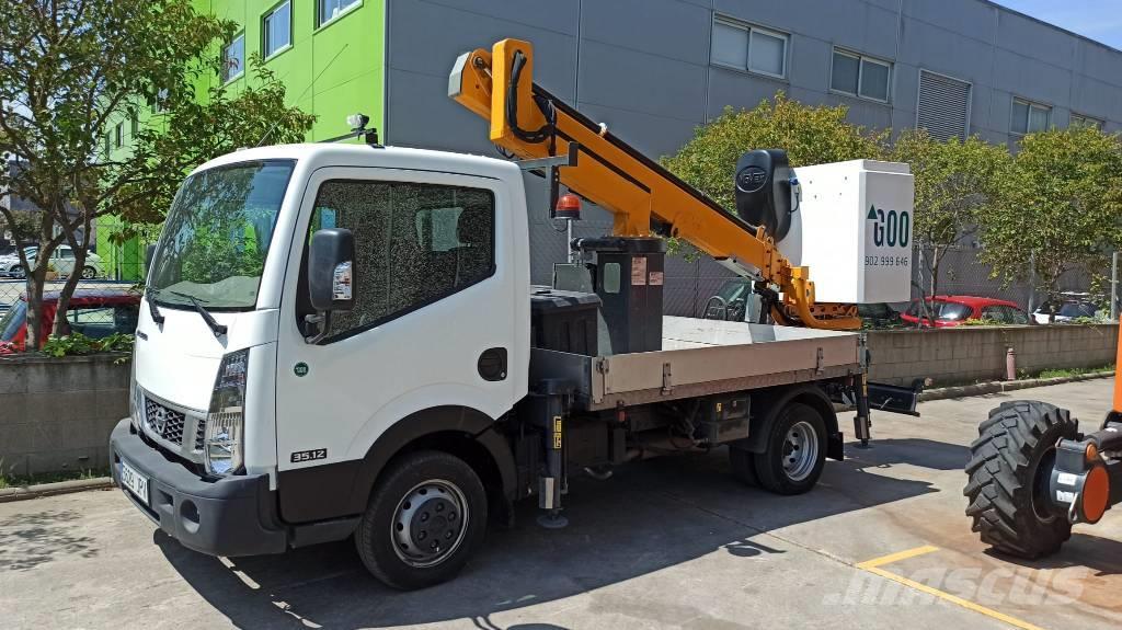 Nissan CABSTAR NT400 MOVEX TL13 Plataformas sobre camión