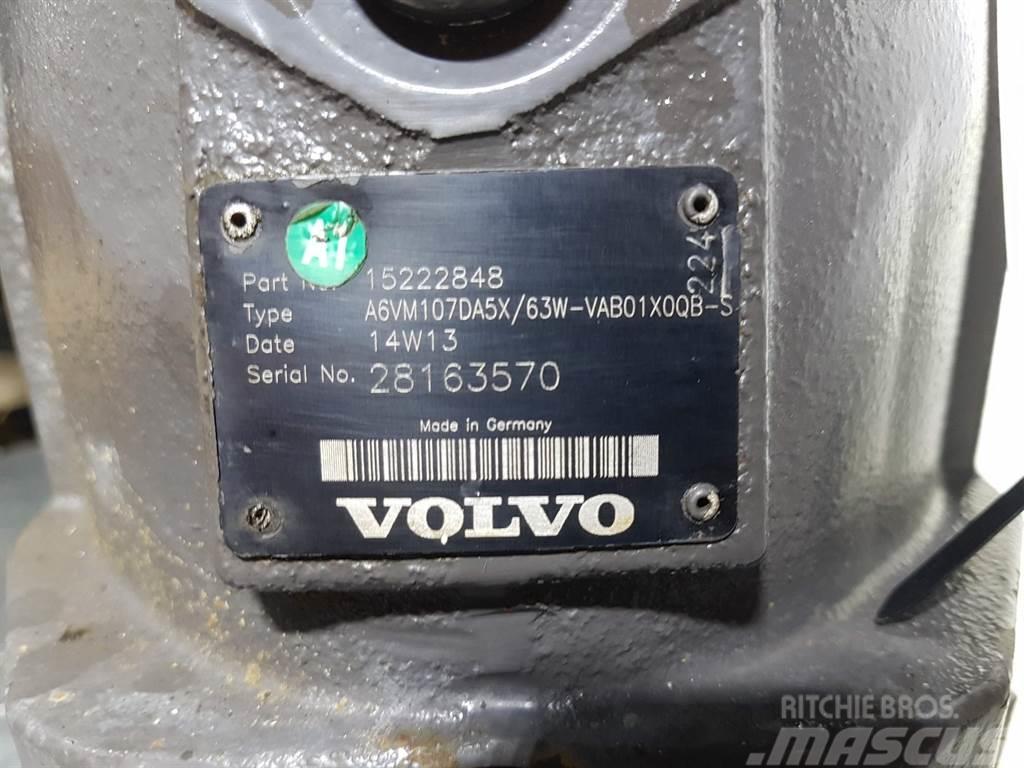 Volvo A6VM107DA5X/63W -Volvo L30G-Drive motor/Fahrmotor Hidráulicos