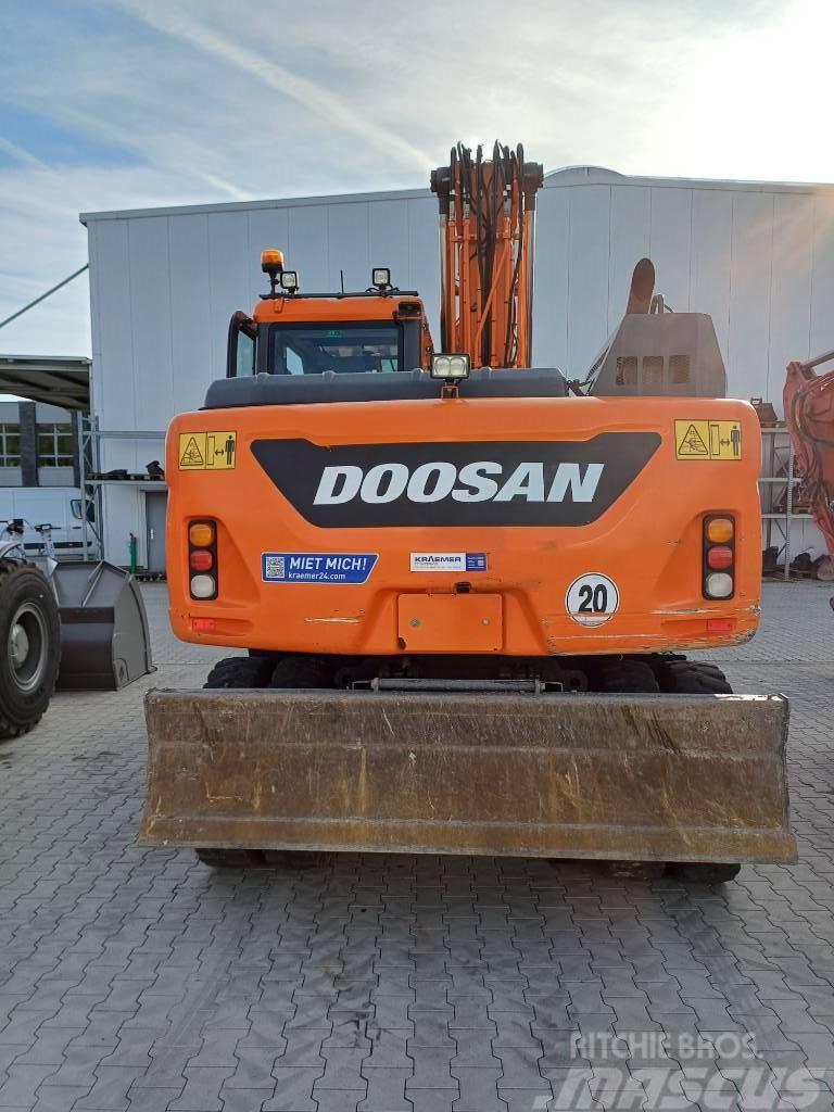 Doosan DX 160 W-5 Verstellausleger Excavadoras de ruedas