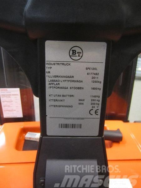 BT SPE125L Lyfthöjd 5.40 Apiladores eléctricos