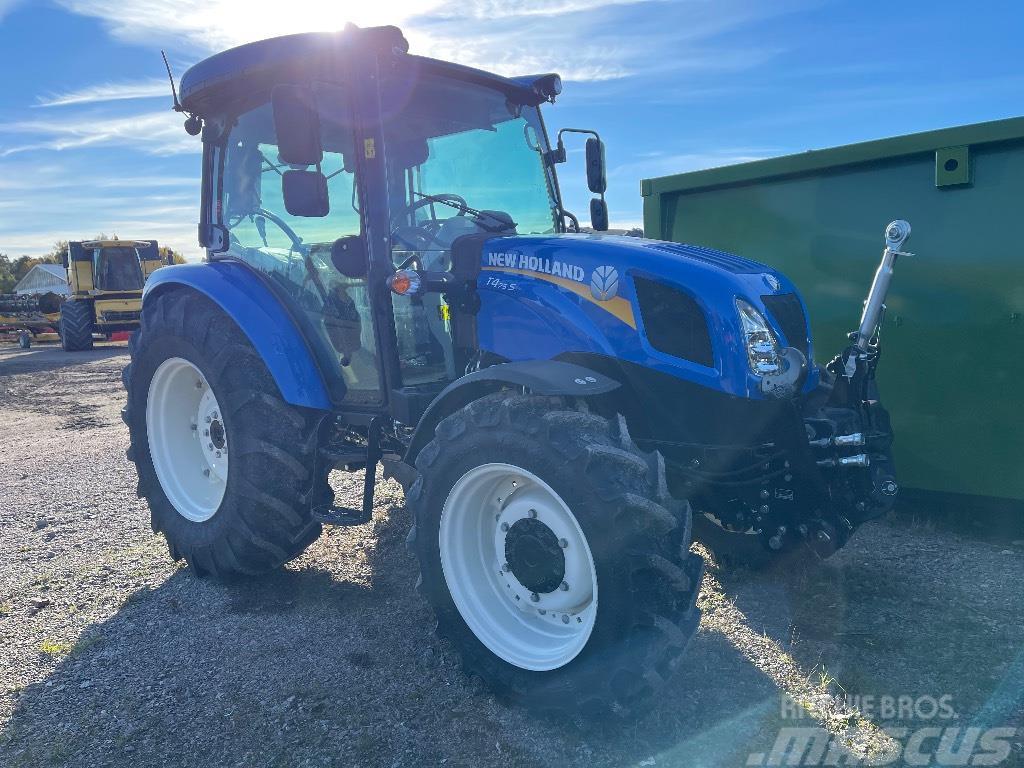New Holland T4.75 S m.frontlyft Steg V omg.lev! Tractores