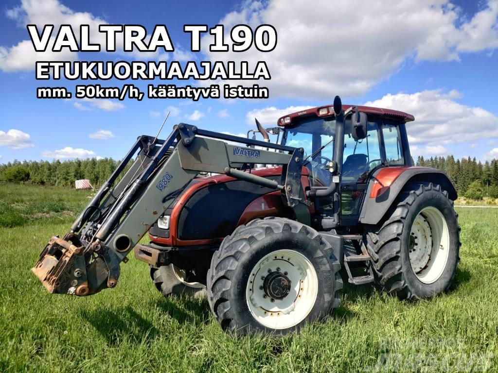 Valtra T190 HiTech etukuormaajalla - VIDEO Tractores