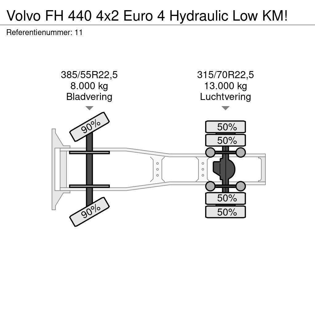 Volvo FH 440 4x2 Euro 4 Hydraulic Low KM! Cabezas tractoras