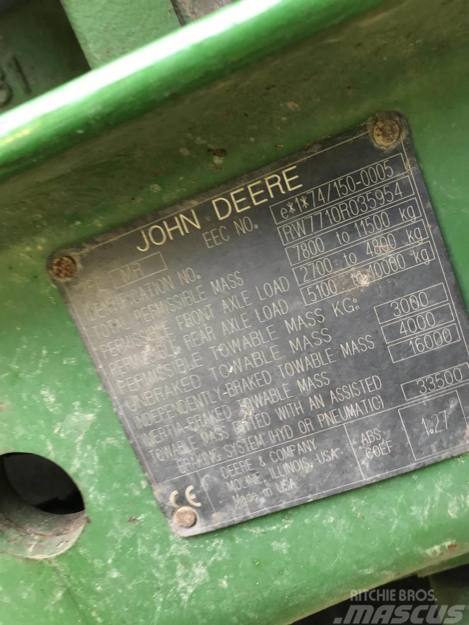 John Deere 7710 Tractores