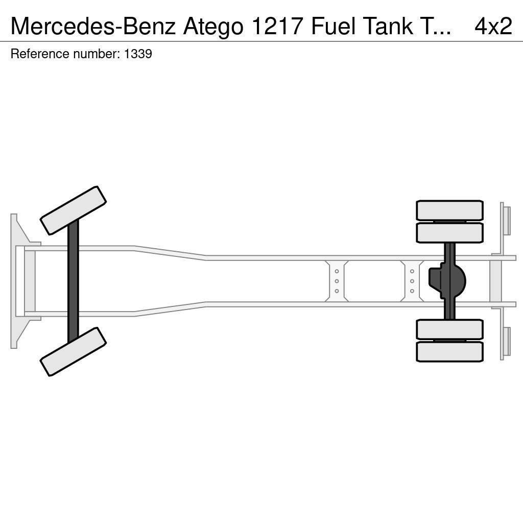 Mercedes-Benz Atego 1217 Fuel Tank Truck 9.000 Liters Manuel Gea Camiones cisterna