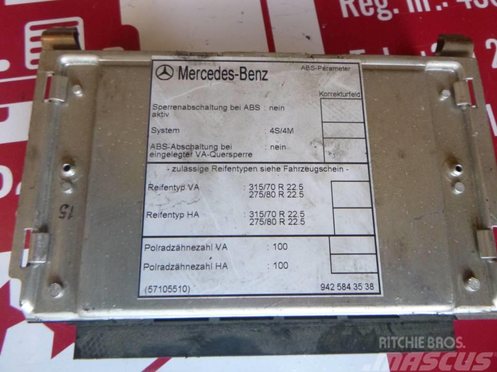 Mercedes-Benz Actros 18.43 ABS control unit 000 446 4514 Frenos