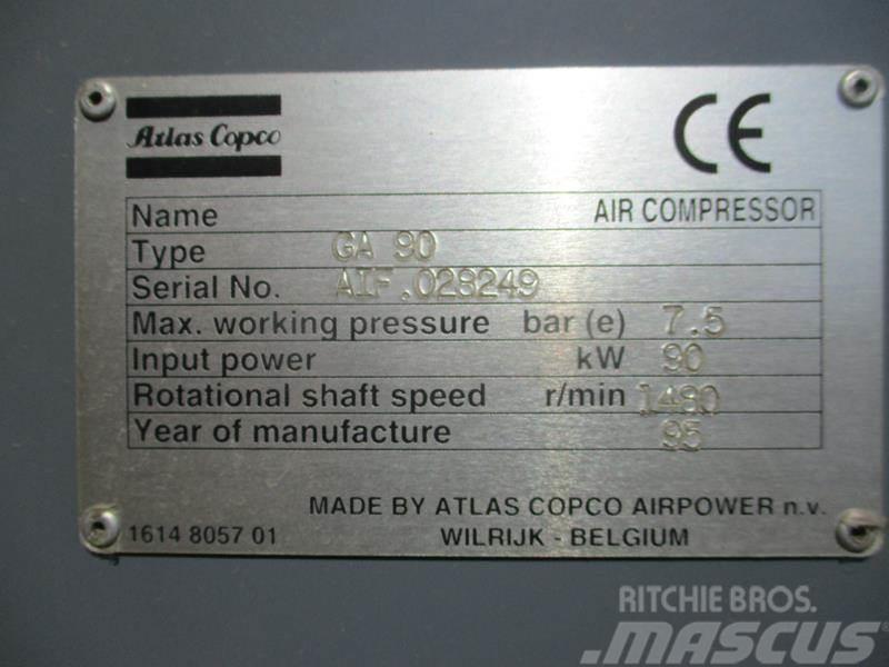 Atlas Copco GA 90 Compresores
