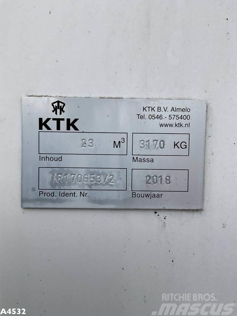  KTK 23m³ Zijlader container Contenedores especiales
