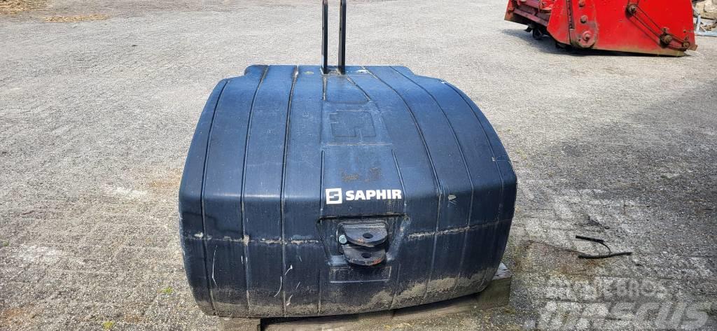 Saphir front gewicht 1500 Tractores