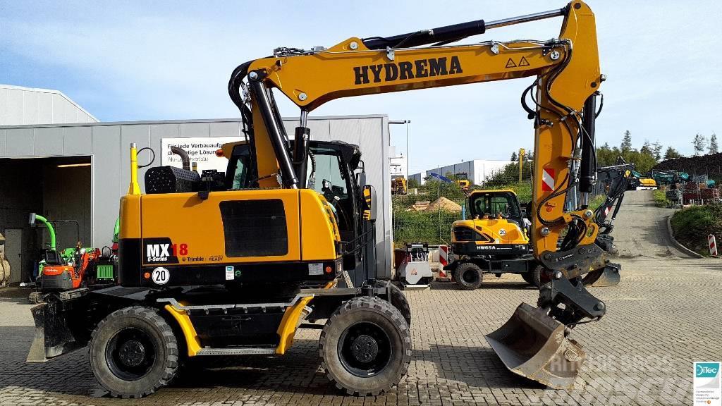 Hydrema MX18 G Vorbereitet auf SiTech Trimble 3D Steuerung Excavadoras de ruedas