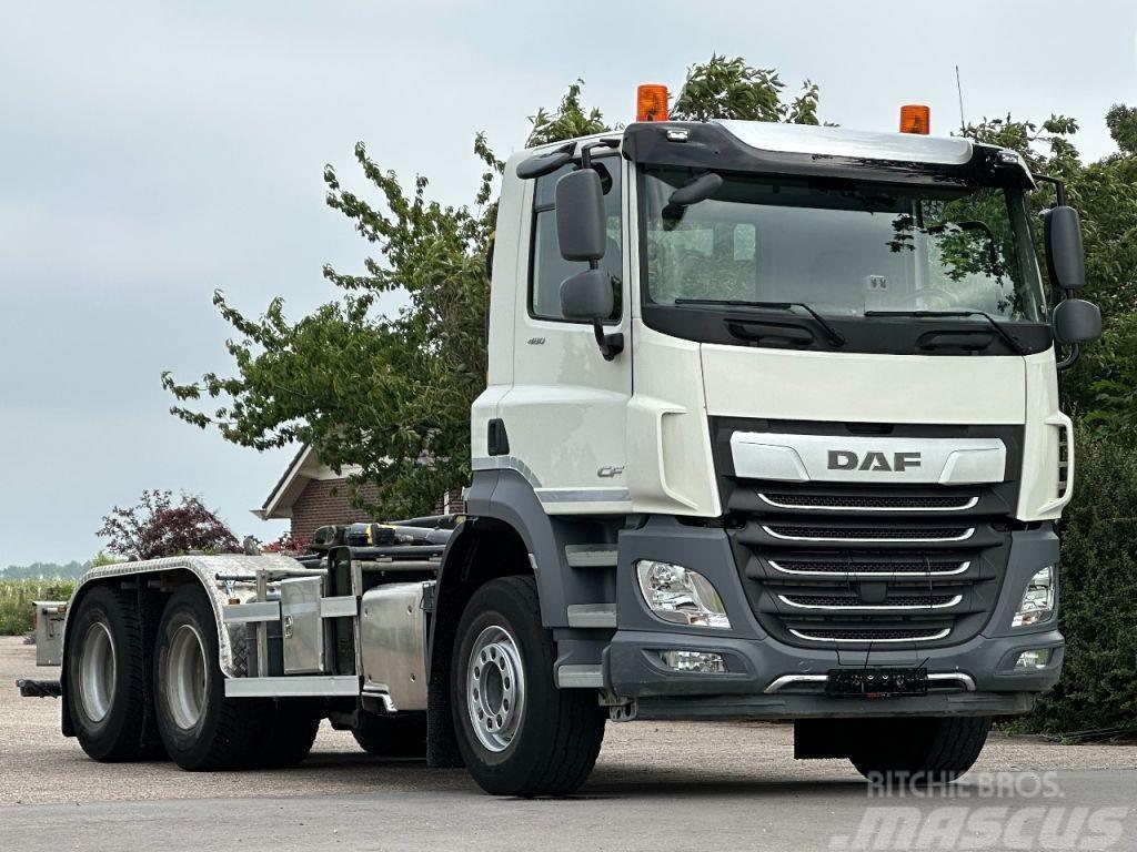 DAF CF 480 FAT 6x4 HAAK/CONTAINER!!2021!!34dkm!! Camiones polibrazo