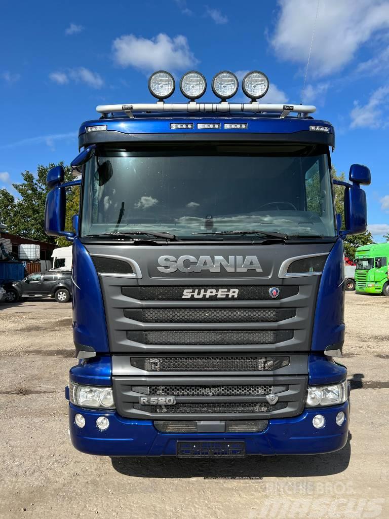 Scania R520CB6X2HSA EURO 6,RETARDER, 9T front axel Camiones polibrazo