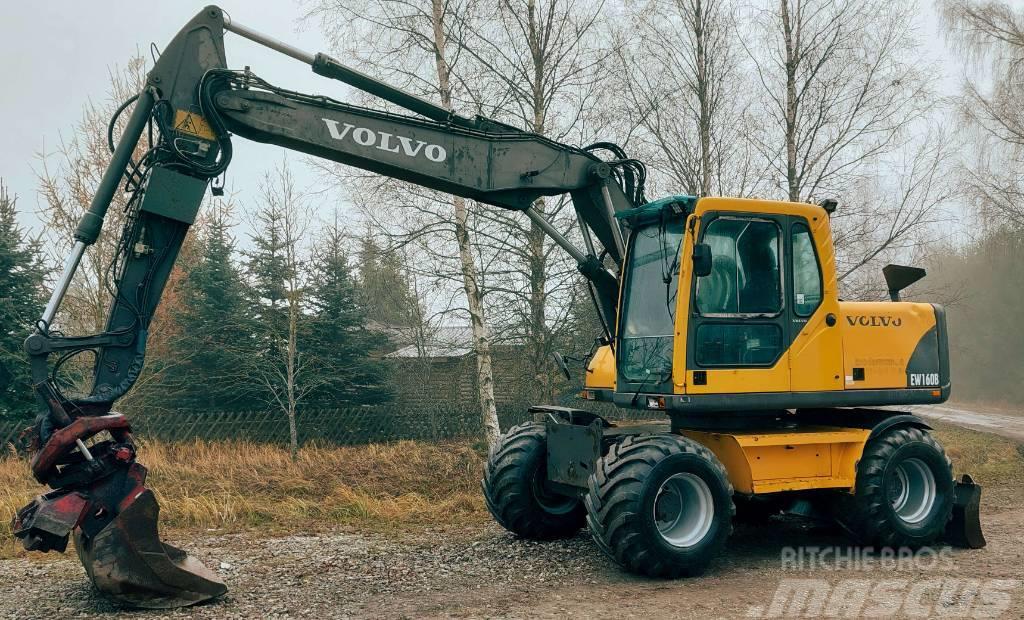 Volvo EW 160 B Excavadoras de ruedas