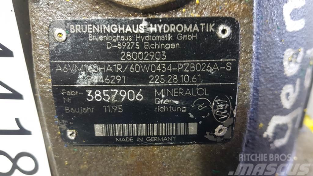 Brueninghaus Hydromatik A6VM160HA1R/60W - Drive motor/Fahrmotor/Rijmotor Hidráulicos