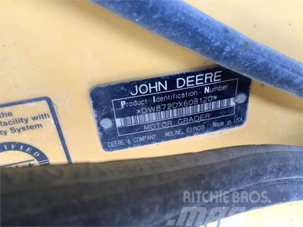 John Deere 872D Motoniveladoras