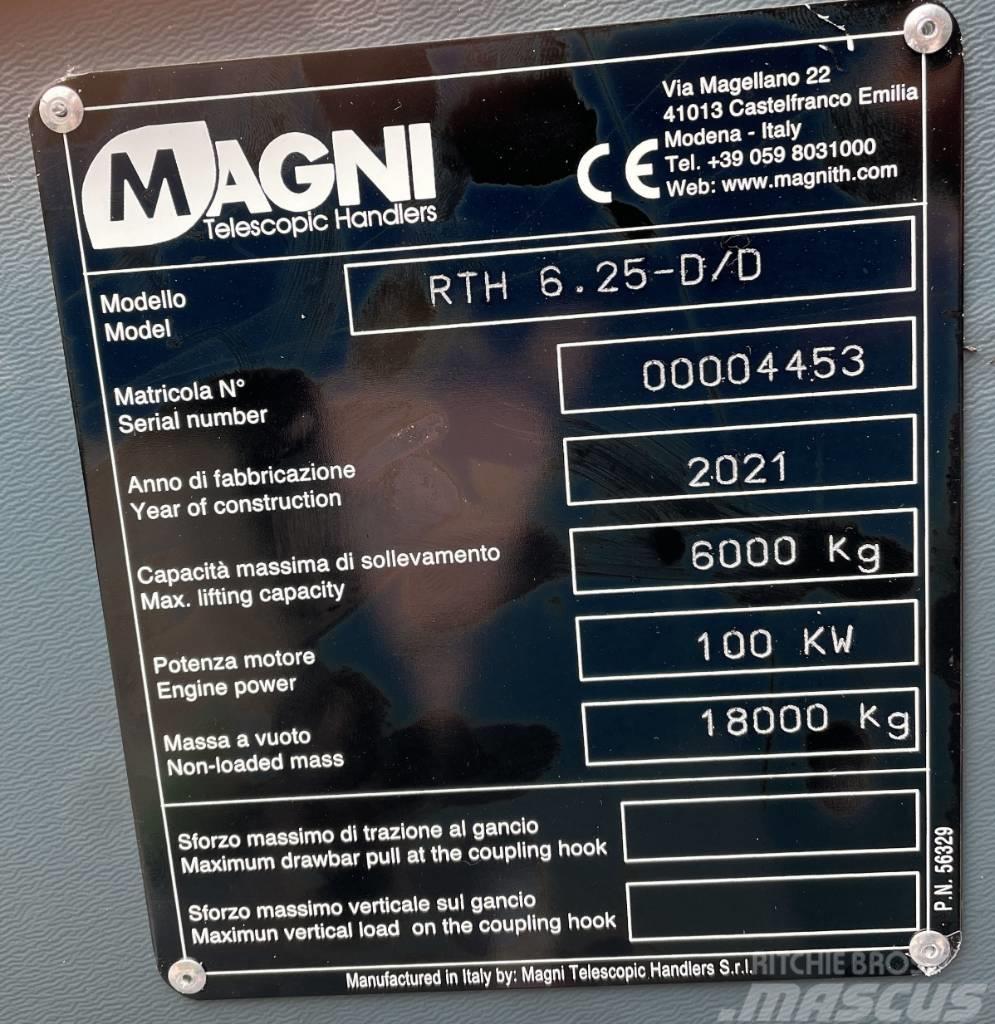 Magni RTH 6.25 Rotating Telehandler, 25m/6to, Telestaple Carretillas telescópicas