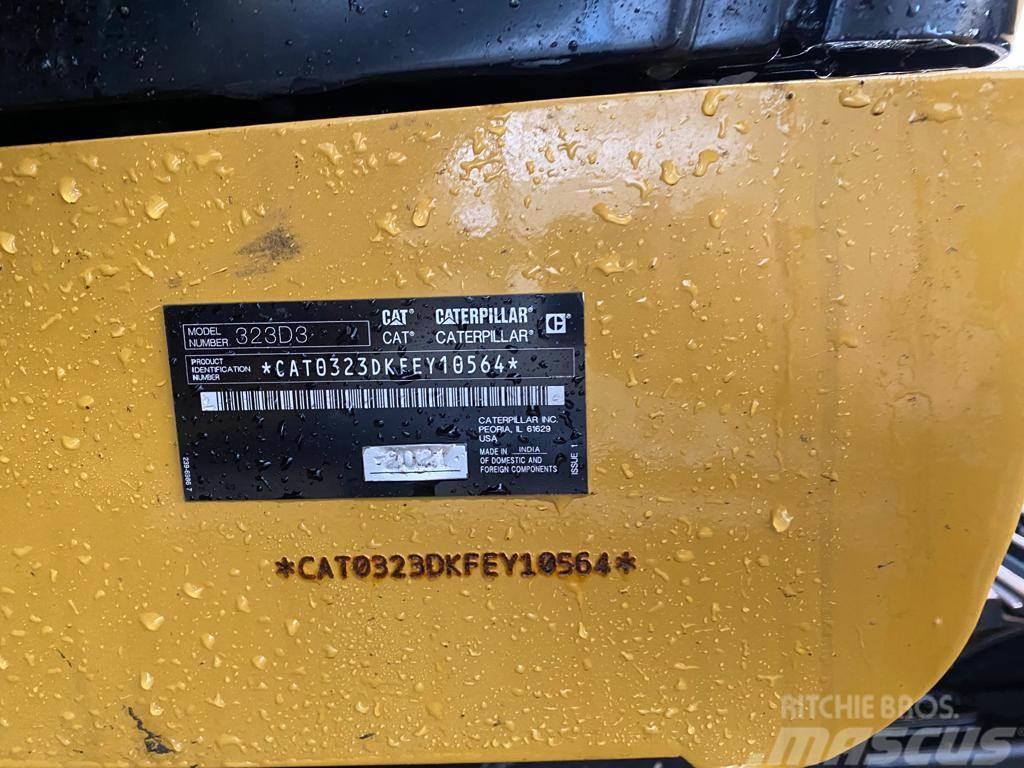 CAT 323D3 New and unused Excavadoras de cadenas