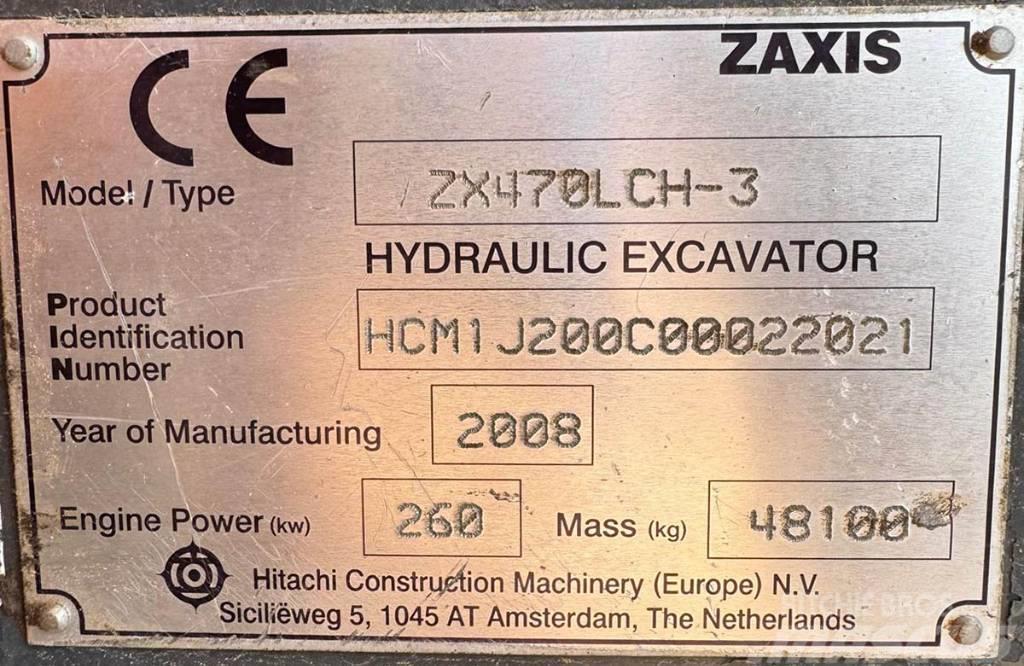 Hitachi ZX470LCH-3 Excavadoras de cadenas