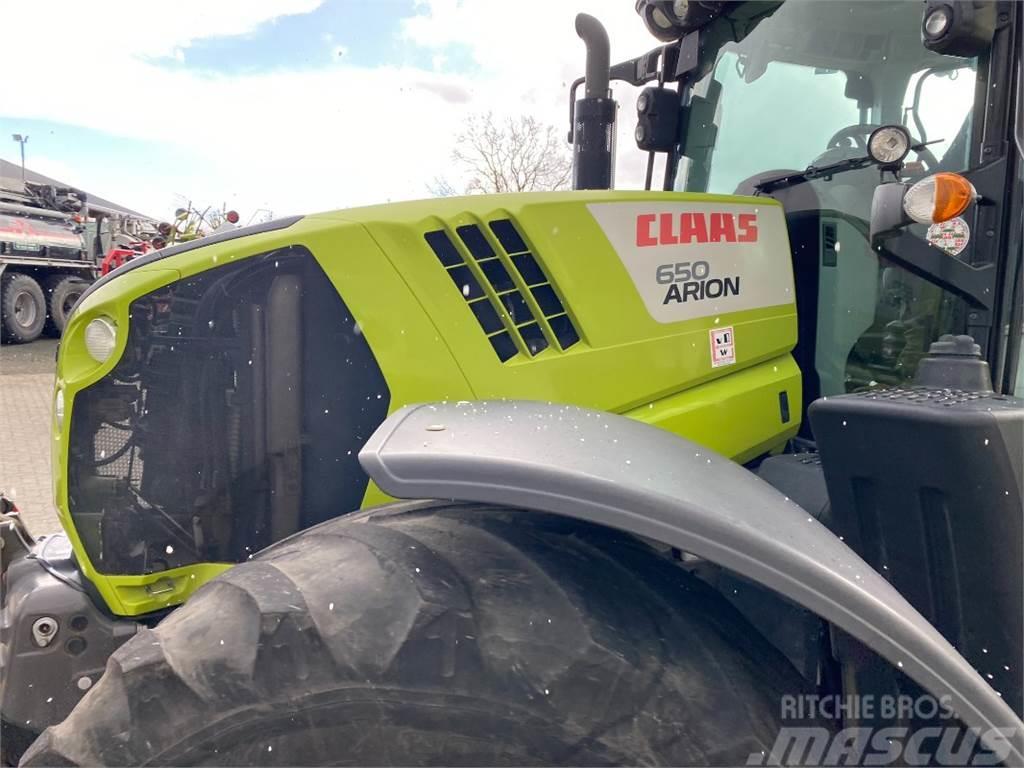 CLAAS ARION 650 HEXASHIFT CIS Tractores