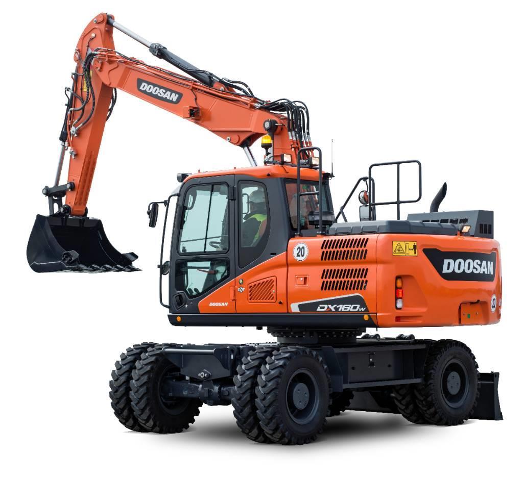 Doosan Hjulgrävare 16 ton - DOOSAN DX160W-5 Excavadoras de ruedas
