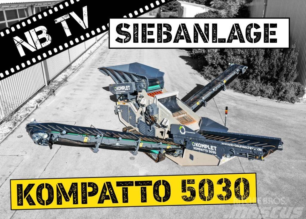 Komplet KOMPATTO 5030 Siebanlage - Kettenfahrwerk Machacadoras