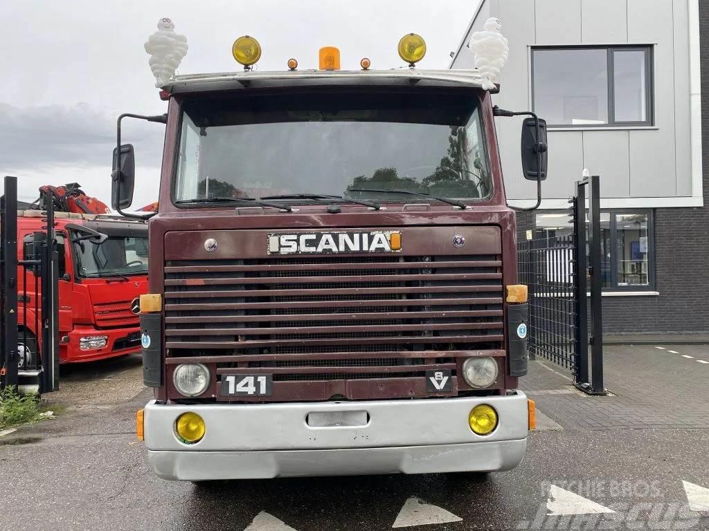 Scania LB141 V8 141 V8 - 6X2 - BOX 7,35 METER Camiones plataforma