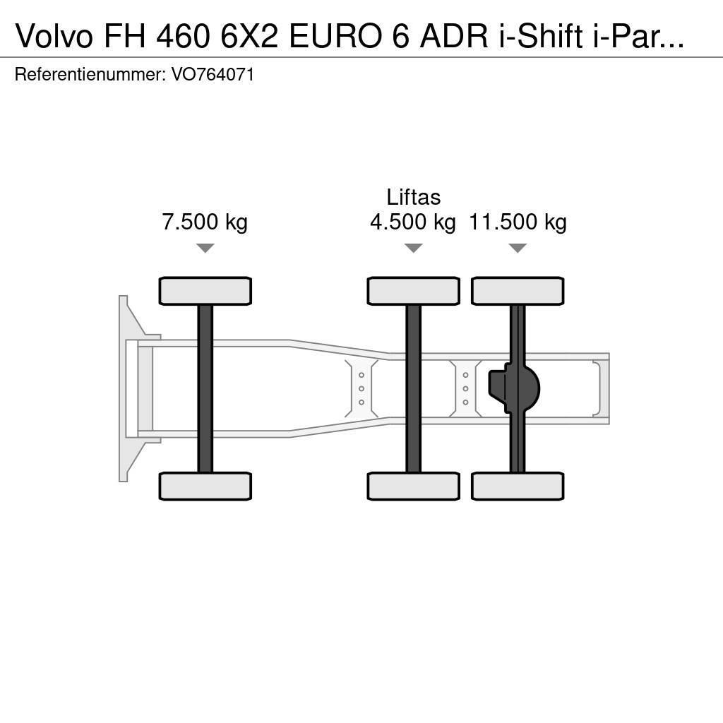 Volvo FH 460 6X2 EURO 6 ADR i-Shift i-ParkCool Cabezas tractoras