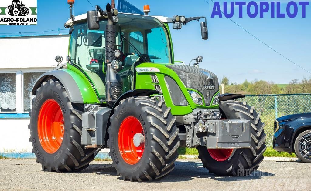 Fendt 513 VARIO - AUTOPILOT - 2016 ROK - ORYGINALNE OPON Tractores