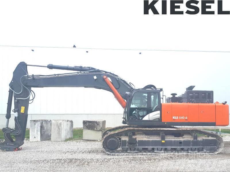 Hitachi KTEG KLS 540-6 Kiesel Lift Star Excavadoras de cadenas