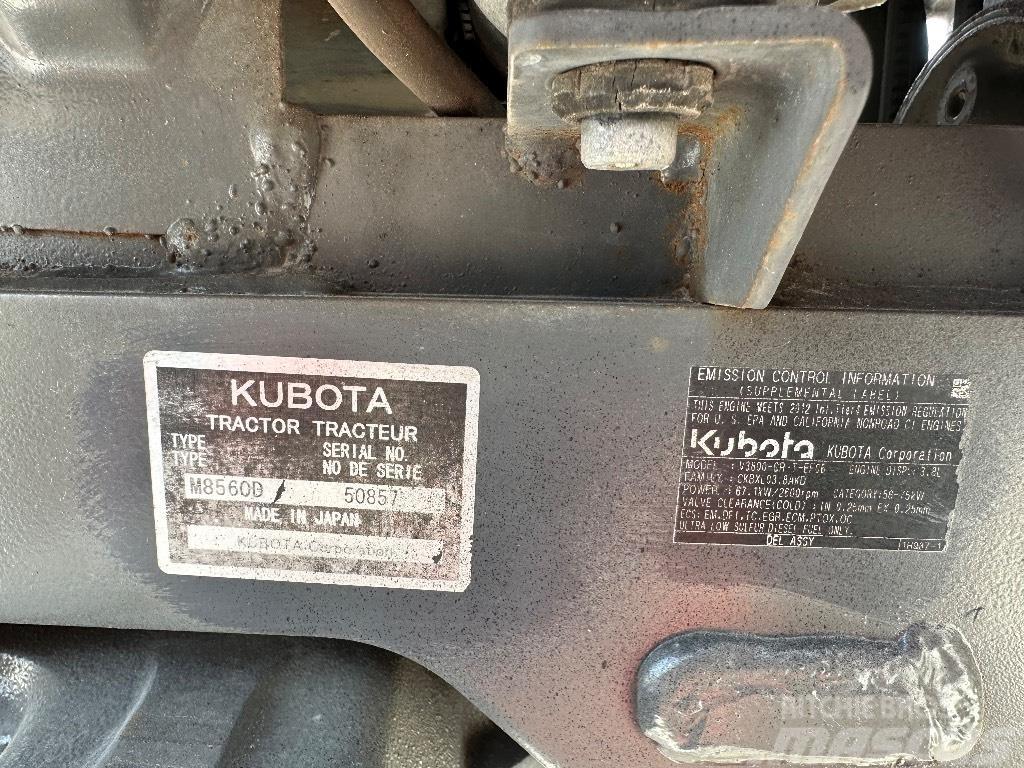 Kubota M8560 Tractores