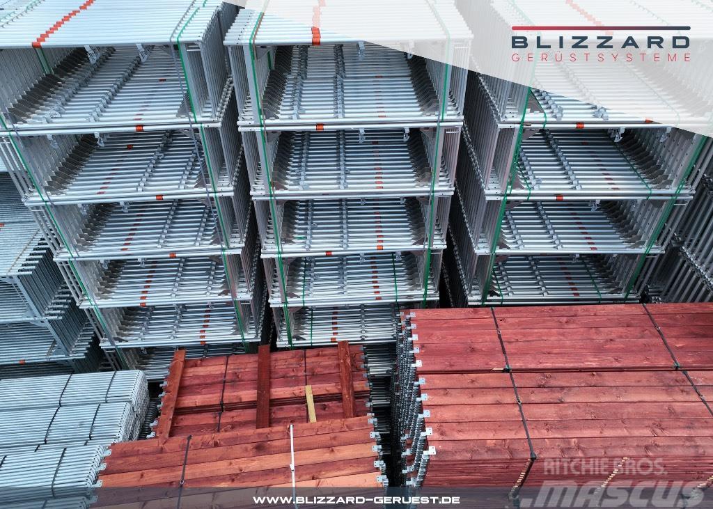 Blizzard S70 292,87 m² Alugerüst mit Holz-Gerüstbohlen Andamios