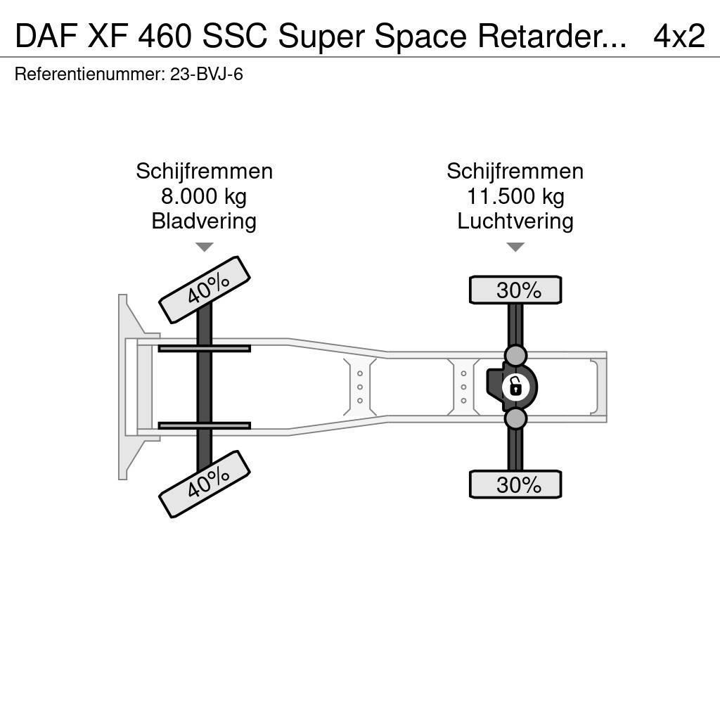 DAF XF 460 SSC Super Space Retarder Hydraulic Manual S Cabezas tractoras