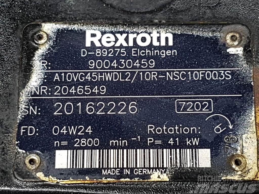 Rexroth A10VG45HWDL2/10R-R912046549-Drive pump/Fahrpumpe Hidráulicos