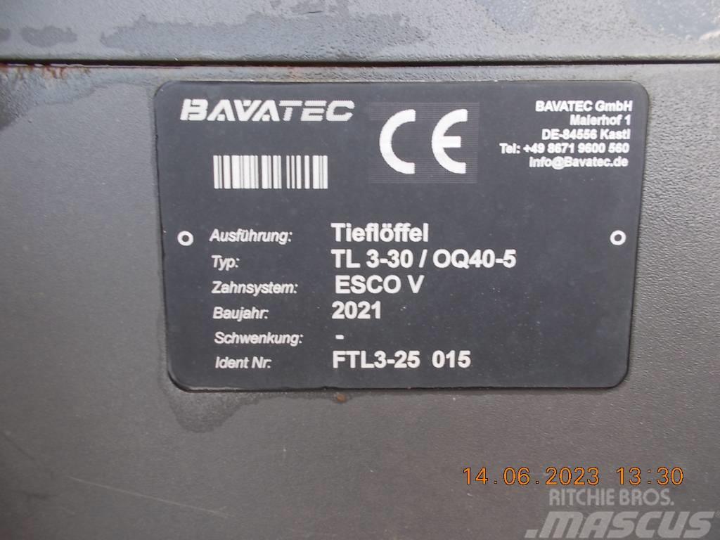  Bavatec Tieflöffel 300mm, OQ40-5 Retroexcavadoras