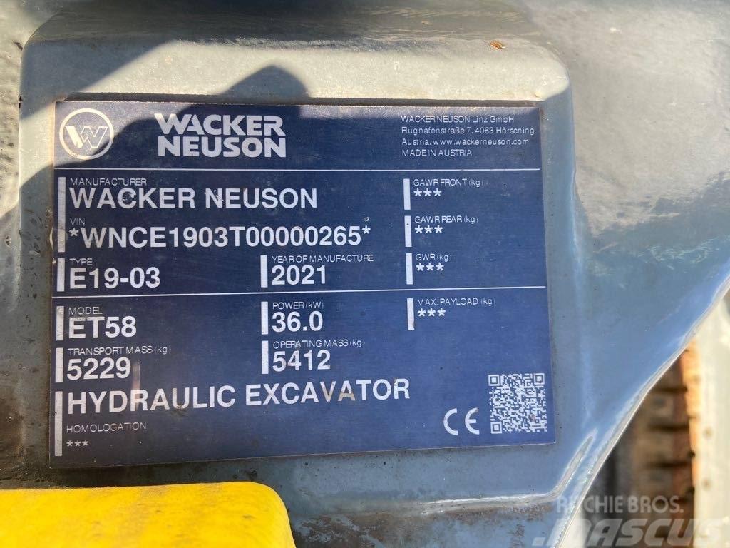 Wacker Neuson ET58 Excavadoras de cadenas