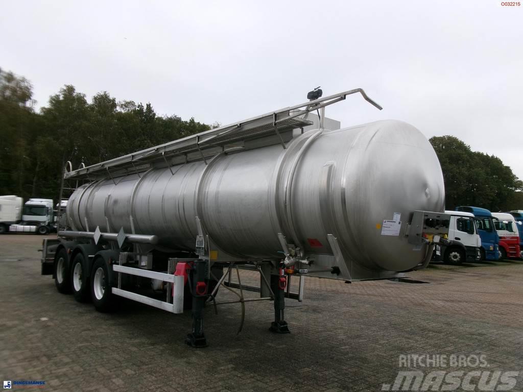  Parcisa Chemical tank inox L4BH 21.2 m3 / 1 comp / Semirremolques cisterna