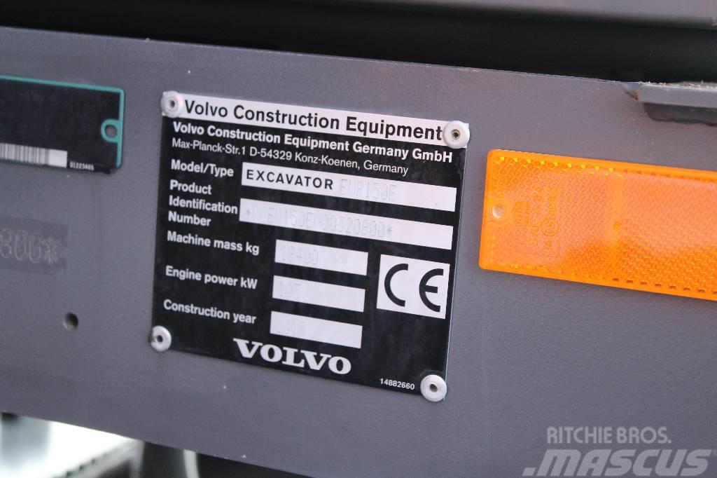Volvo EWR 150 E / Engcon, Leica 3D, Rasvari, ym! Excavadoras de ruedas