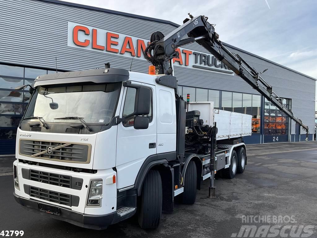 Volvo FM 12 460 8X4 haakarmsysteem inclusief container m Camiones polibrazo