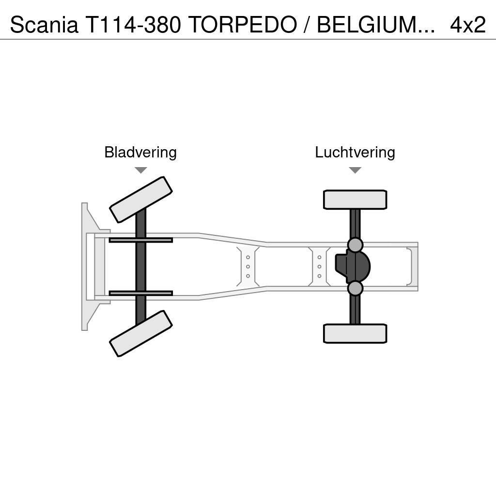 Scania T114-380 TORPEDO / BELGIUM TRUCK !! Cabezas tractoras